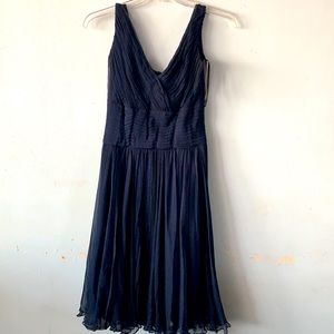 Navy blue dress